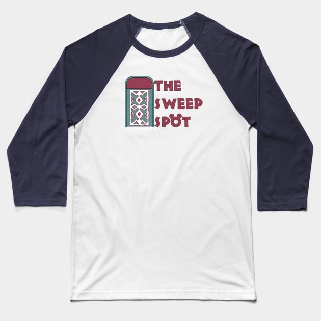 The Sweep Spot Adventureland Trash Can Baseball T-Shirt by thesweepspot
